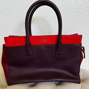 Kate spade Burgundy bag Crossbody top handle